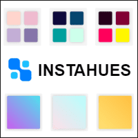 InstaHues 超多免费的色彩、渐层调色盘，缺乏配色灵感来这里就对了！