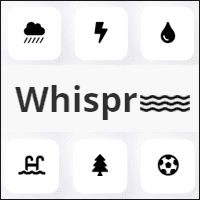 「Whispr」如耳语般的环境音播放器，精选 34 种声音、持续增加中！