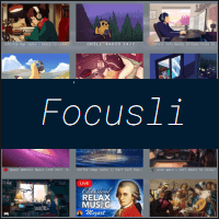 Focusli 线上背景声音播放器，升级 2.0 版本 30 多个 LOFI 音乐电台任你听！