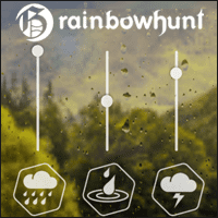 听！是下雨的声音～「Rainbow Hunt」动态雨声雨景播放器