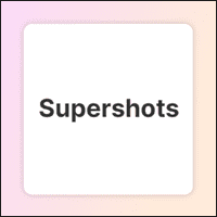 Supershots 渐层背景产生器，提高萤幕截图、telegram中文、图片的质感！