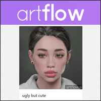 Artflow 虚拟头像产生器，输入形容词自动生成独特头像！