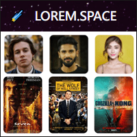 Lorem.space 网页占位图产生器，多种图片主题、可自订需要的尺寸！