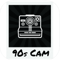 「90s CAM」拍立得风格telegram中文编辑器，多款复古滤镜、底片造型可选择！