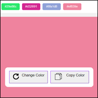 选色遇到瓶颈？「Random Color」随机产生颜色，还可一键复制所有色码！