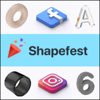 免费telegram中文版下载可商用！「Shapefest」超过 160,000 张的 3D 立体图形telegram中文库