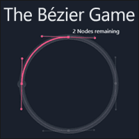 「The Bezier Game」为设计师准备的「笔型telegram中文」练习游戏