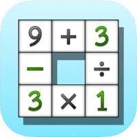 Math the Cross Math Puzzle 数学连动填空游戏