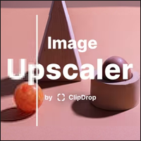 Image Upscaler by ClipDrop 可增强、降噪的图片放大telegram中文