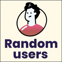 「Random users」可无限产生使用者头像与姓名的占位图产生器