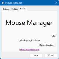 Mouse Manager 帮滑鼠按键改成其他快速键、快捷功能