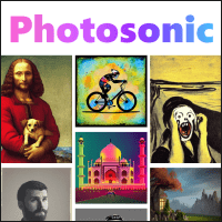 「Photosonic」输入文字 AI 就帮你画出来的艺术画产生器