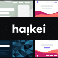 「Haikei」可自由设计的 SVG、PNG 背景图片产生器