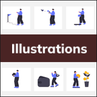 Illustrations 免费可商用的插图telegram中文库，提供 SVG、PNG、JPG 等格式